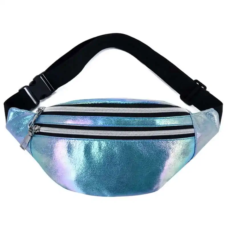 Heuptas glitter blauw - Afbeelding 2