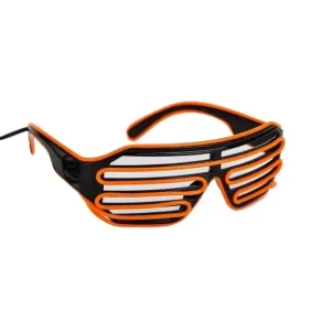 LED shutter bril oranje