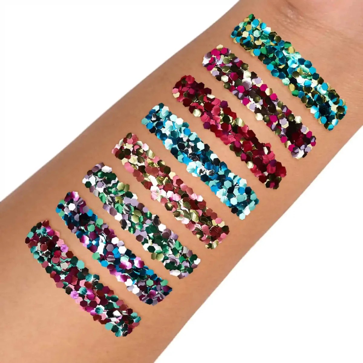 PaintGlow Biodegradable Chunky Glitter Blends – Angelfish - Afbeelding 3