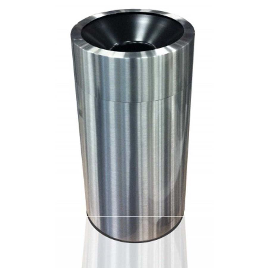 Myron Solo afvalbak | 65 liter - Aluminium - Afbeelding 2