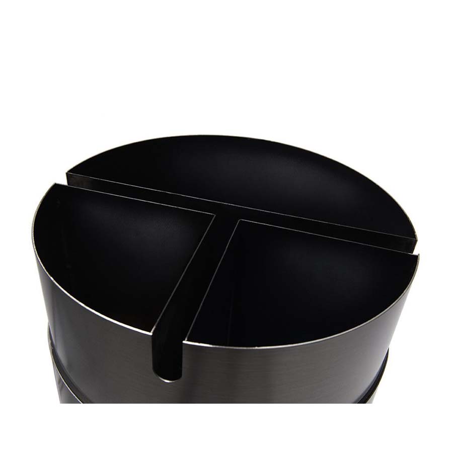 Myron Trio afvalbak | 1 x 32,5 liter + 2 x 16,25 liter- RVS - Afbeelding 6