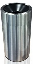 Myron Solo XL afvalbak | 100 liter - RVS