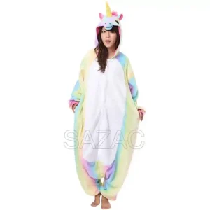 Regenboog eenhoorn onesie (Premium)