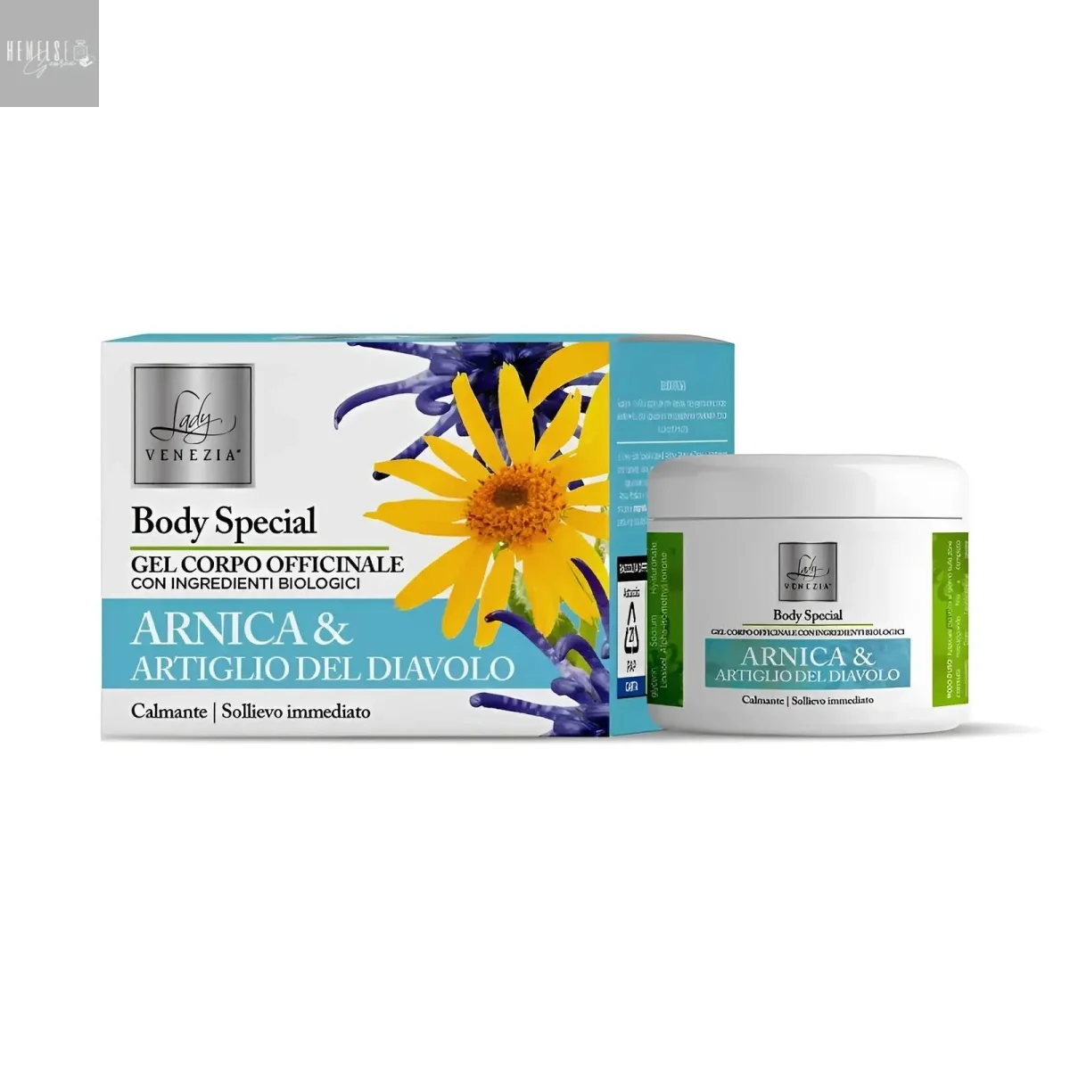 Lady Venezia Arnica en Duivelsklauw, spier en gewrichtsgel 250ml - Afbeelding 2