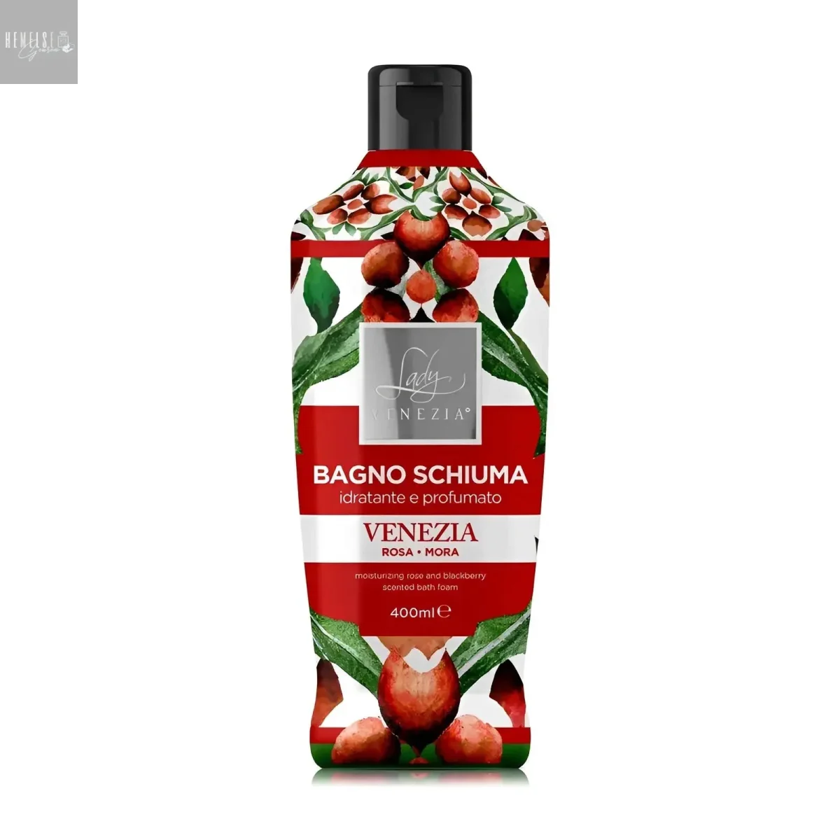 Lady Venezia Ceramiche Luxe Badschuim Collectie Venezia roos en braam 400 ml - Afbeelding 2