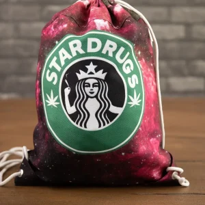 “Stardrugs” drawstring rugzak