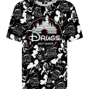 Black & white Walt Dealer t-shirt