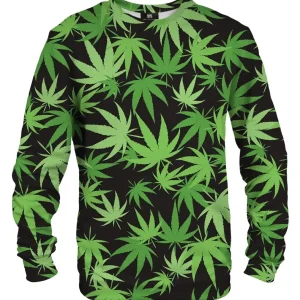 Wietbladeren sweater